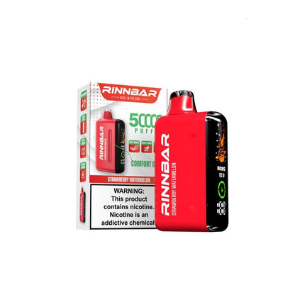 Rinn Bar Disposable Strawberry Watermelon with packaging