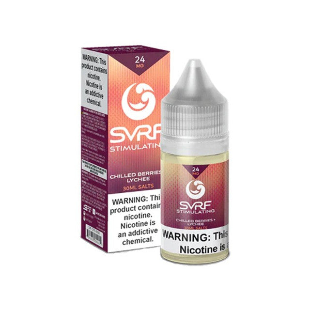 SVRF Salt Series E-Liquid 30mL (Salt Nic) | Stimulating with packaging