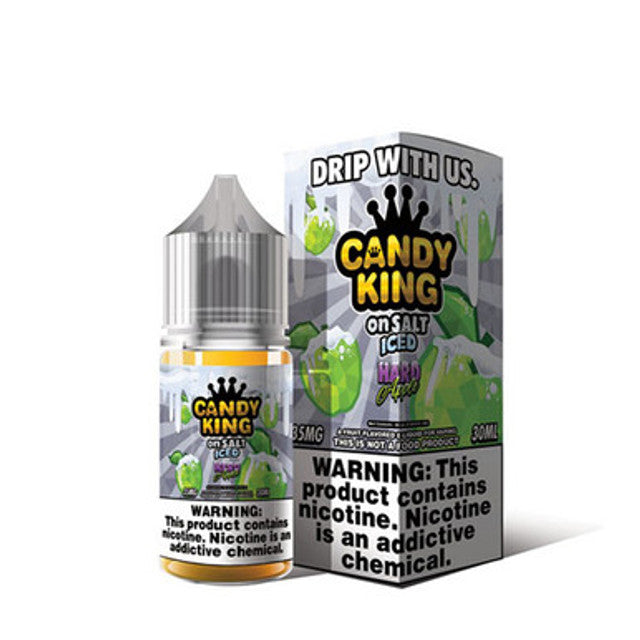 Candy King on Salt Series E-Liquid | 30mL | 35mg | Salt Nic | Hard Apple Iced with Packaging