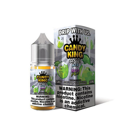 Candy King on Salt Series E-Liquid | 30mL | 35mg | Salt Nic | Hard Apple Iced with Packaging