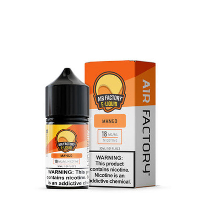 Air Factory Salt Series E-Liquid 30mL (Salt Nic) Mango with packaging