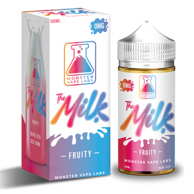 Jam Monster Milk Series E-Liquid 100mL (Freebase) Fruity with packaging