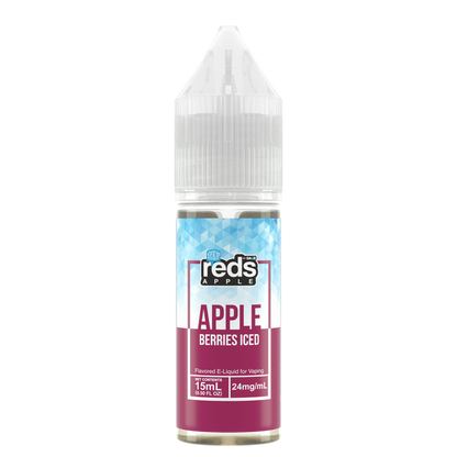 7Daze Reds Salt Series E-Liquid | 15mL |  24mg | (Salt Nic) | Apple berries iced