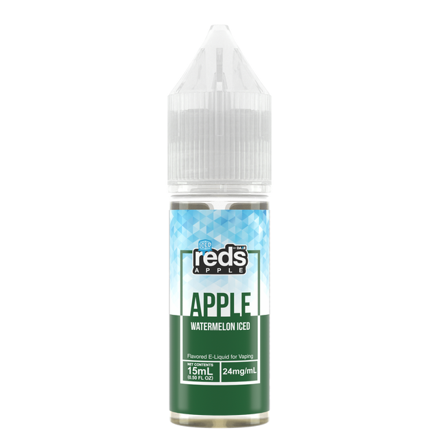 7Daze Reds Salt Series E-Liquid | 15mL |  24mg | (Salt Nic) | Watermelon Iced