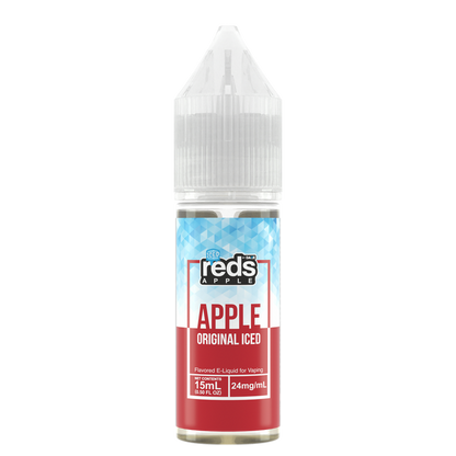 7Daze Reds Salt Series E-Liquid | 15mL |  24mg | (Salt Nic) | Apple iced
