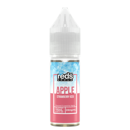 7Daze Reds Salt Series E-Liquid | 15mL |  24mg | (Salt Nic) | Strawberry iced