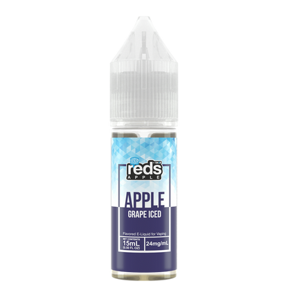 7Daze Reds Salt Series E-Liquid | 15mL |  24mg | (Salt Nic) | Grape iced