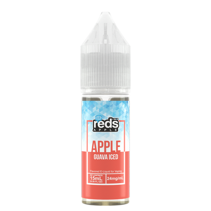7Daze Reds Salt Series E-Liquid | 15mL |  24mg | (Salt Nic) | Guava iced