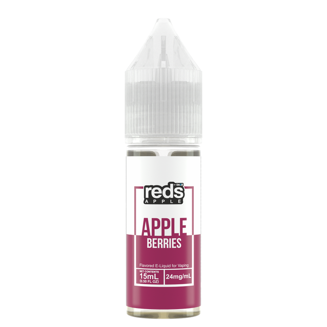 7Daze Reds Salt Series E-Liquid 15mL (Salt Nic) Berries