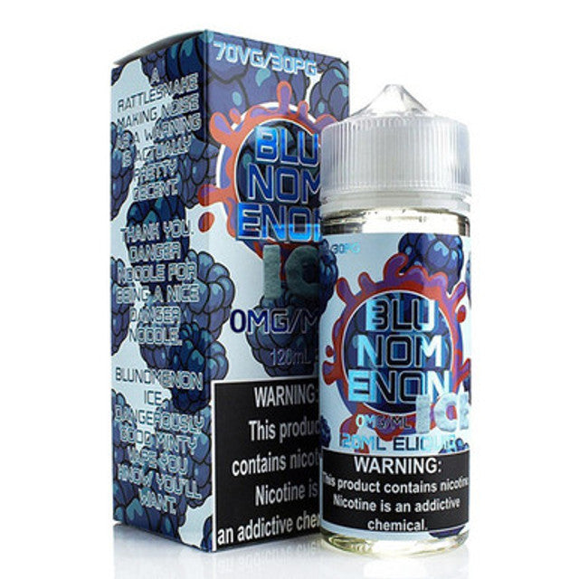 Nomenon and Freenoms Series E-Liquid 120mL (Freebase) | Blunomenon with packaging