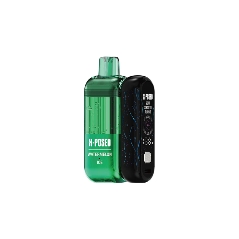 X-Posed – Dispo Kit- 35000Puff- 16mL Dispo plus Power Dock | Watermelon Ice