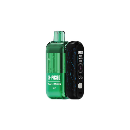 X-Posed – Dispo Kit- 35000Puff- 16mL Dispo plus Power Dock | Watermelon Ice
