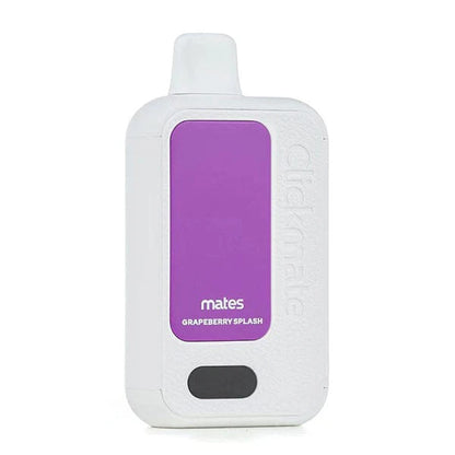 7Daze Clickmate Disposable Starter Kit | 15000 Puffs | 18mL | 50mg | MOQ 5 | Grapeberry Splash