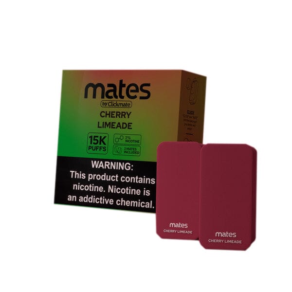 7Daze ClickMates 2% Prefilled Pods 2-Pack | MOQ 5 - Cherry Lime with Packaging