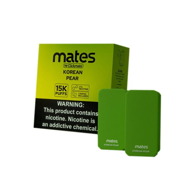 7Daze ClickMates 2% Prefilled Pods 2-Pack | MOQ 5 -  Korean Pear with Packaging