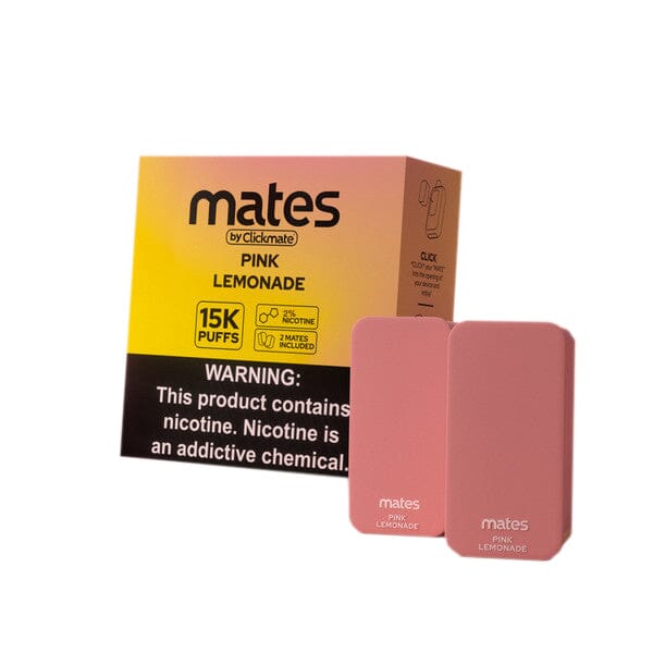 7Daze ClickMates 2% Prefilled Pods 2-Pack | MOQ 5 - Pink Lemonade with Packaging