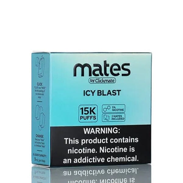 7Daze ClickMates 5% Prefilled Pods 2-Pack | MOQ 5 | Icy Blast with Packaging