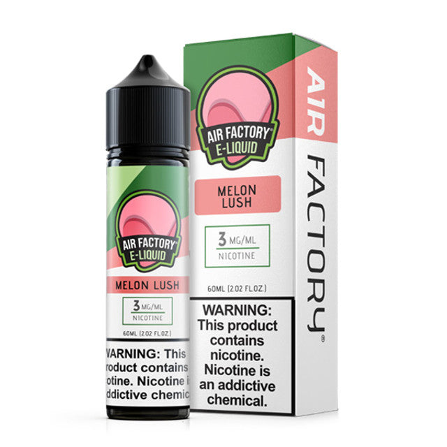 Air Factory E-Juice 60mL (Freebase) Melon Lush with packaging