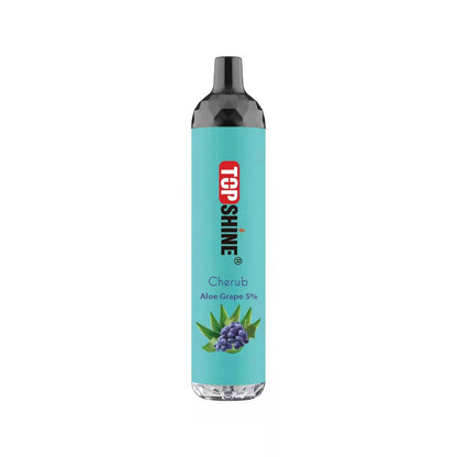 Topshine Disposable | 4500 Puffs | 10mL | 50Mg | MOQ 10 | Aloe Grape