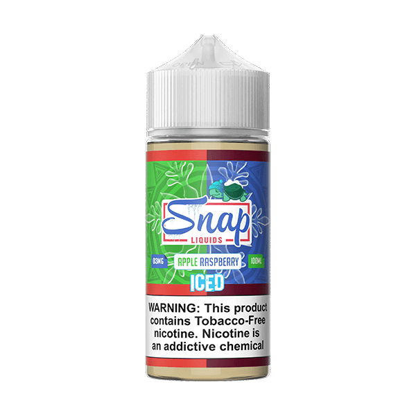 Snap Liquids Series E-Liquid 100mL (Freebase) | Apple Raspberry Iced