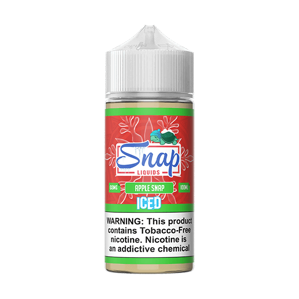 Snap Liquids Series E-Liquid 100mL (Freebase) | Apple Snap Iced