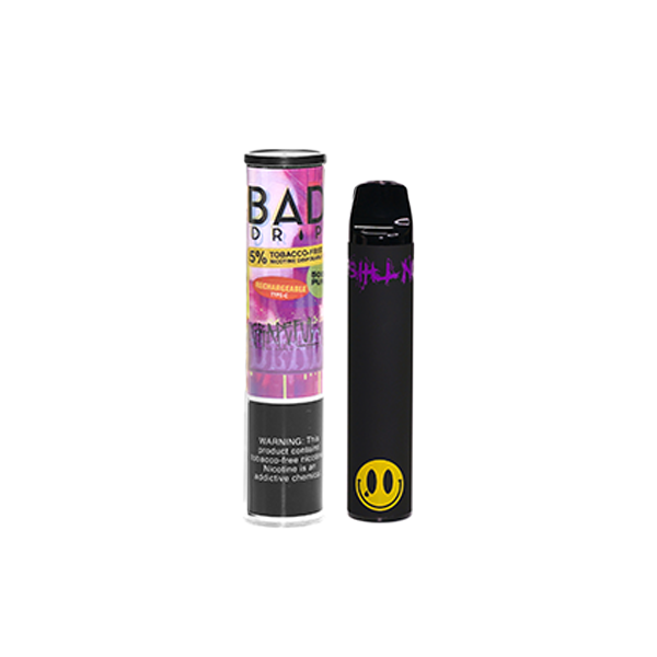  Bad Drip TF-Nic Disposable 5000 Puffs 10mL 50mg | MOQ 10pc Grapeful Dead