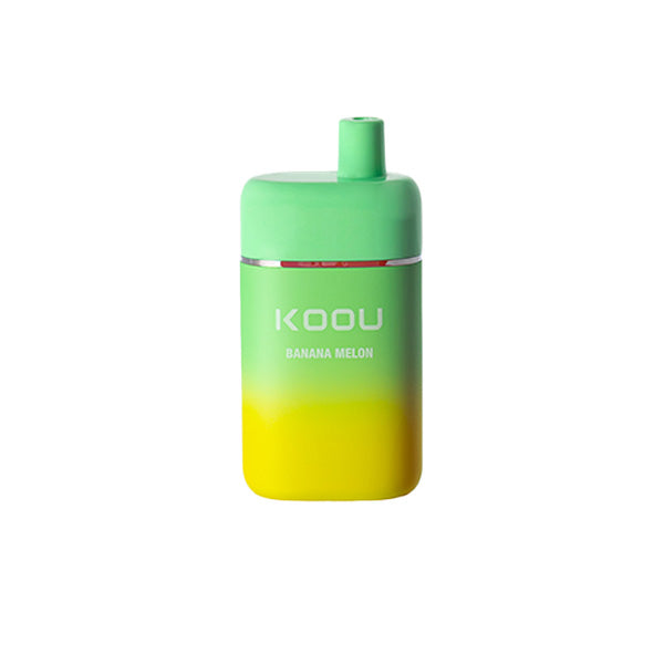 Koou Ultra Disposable 5000 Puffs 12mL 50mg | MOQ 10 | Banana Melon