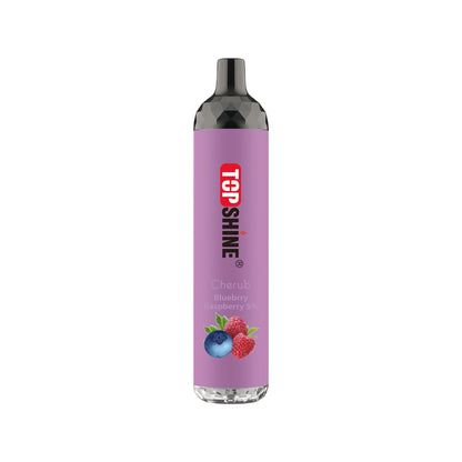 Topshine Disposable | 4500 Puffs | 10mL | 50Mg | MOQ 10 | Blueberry Raspberry