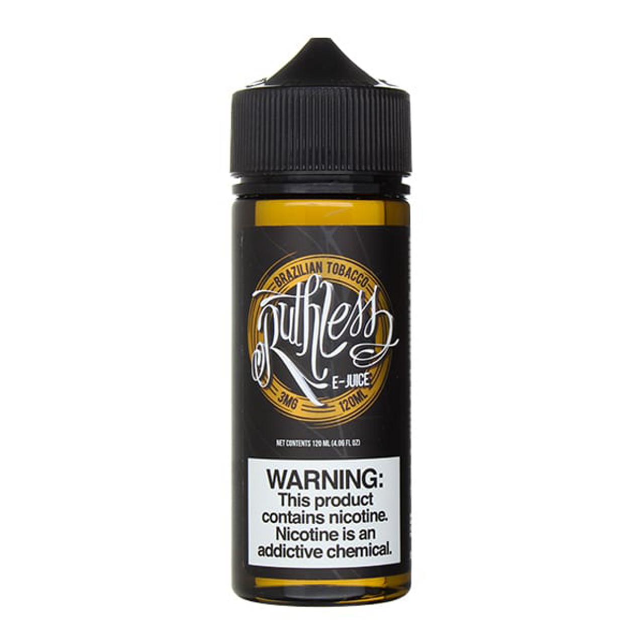 Ruthless Series E-Liquid 120mL (Freebase) Brazilian Tobacco