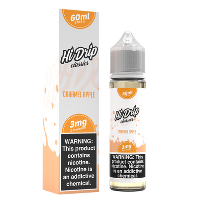 Hi-Drip Classics Series E-Liquid 60mL (Freebase) | Caramel Apple with Packaging