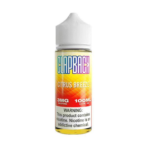 Saveurvape ClapBack TFN Series E-Liquid 100mL (Freebase) | Citrus Breeze