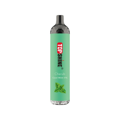 Topshine Disposable | 4500 Puffs | 10mL | 50Mg | MOQ 10 | Cool Mint