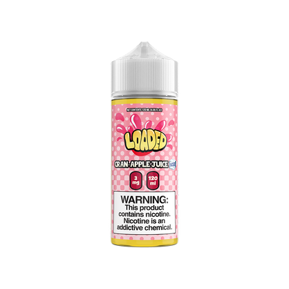 LOADED Series E-Liquid | 120mL | 3mg | Freebase | Cran Apple Juice Iced