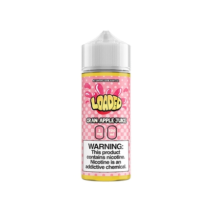 LOADED Series E-Liquid | 120mL | 3mg | Freebase | Cran Apple Juice