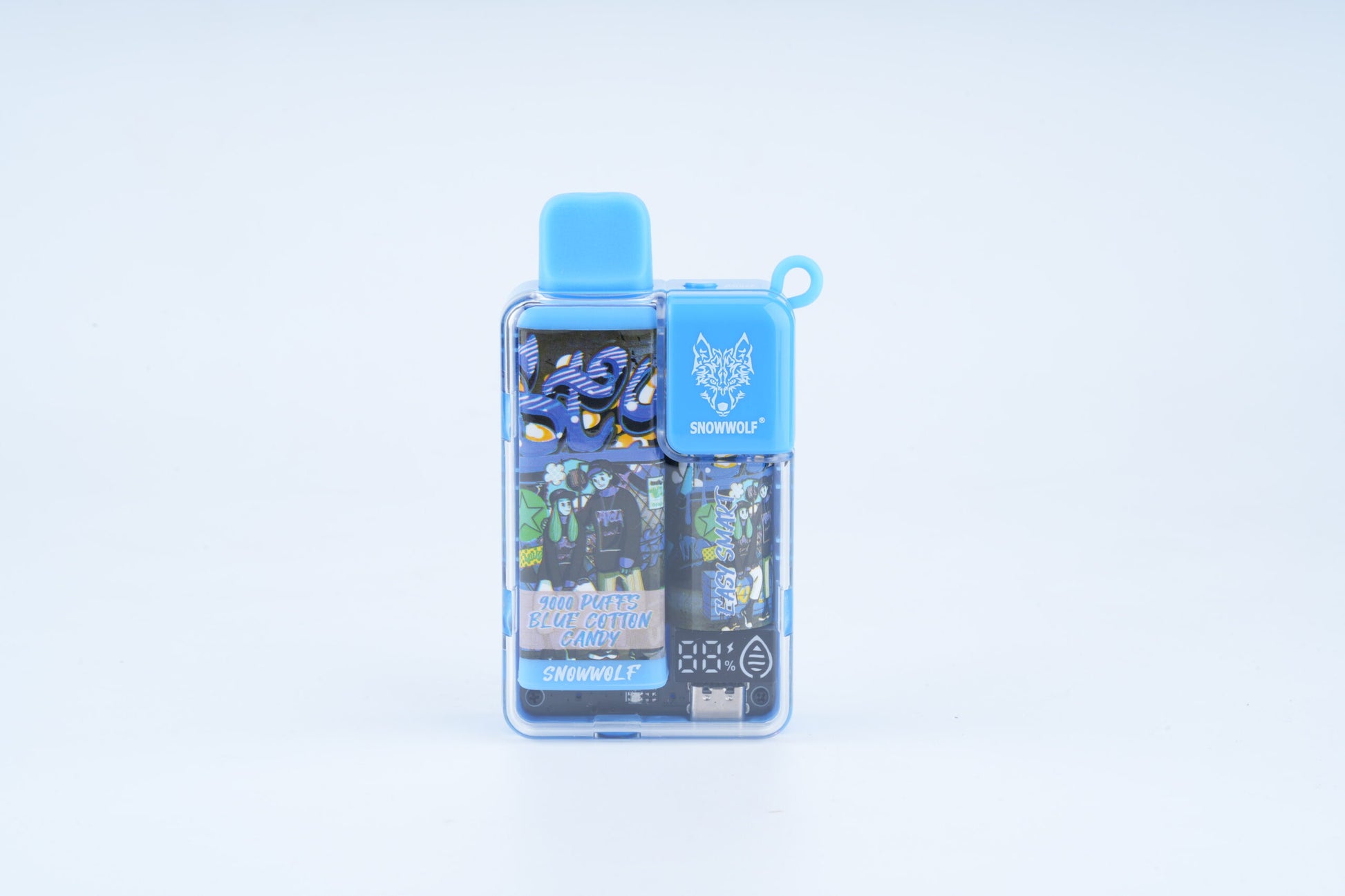 Snowwolf Easy Smart Disposable 9000 Puffs 18mL 50mg | MOQ 5 - Blue Cotton Candy