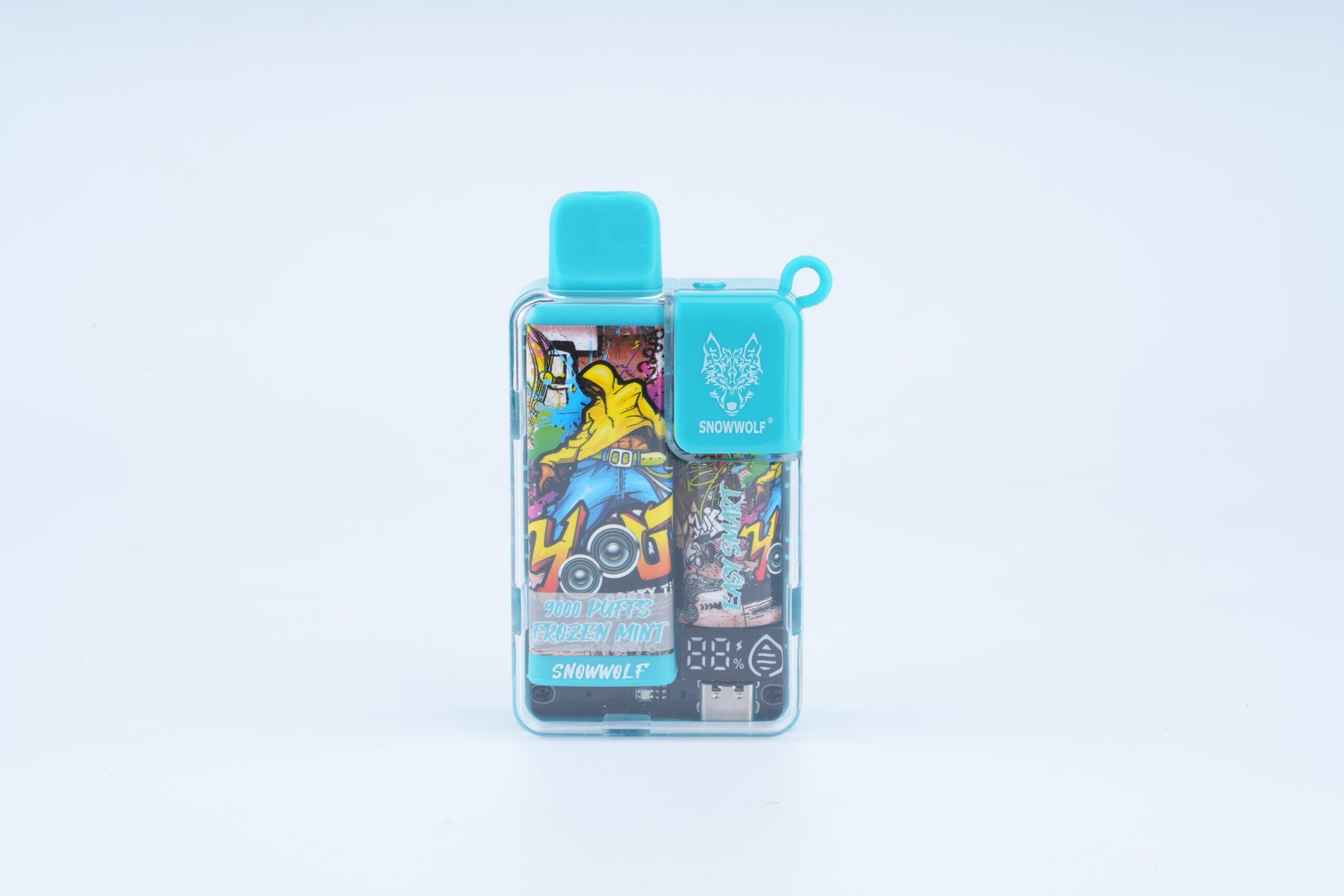 Snowwolf Easy Smart Disposable | 9000 Puffs | 18mL | 50mg | MOQ 5 | Frozen Mint