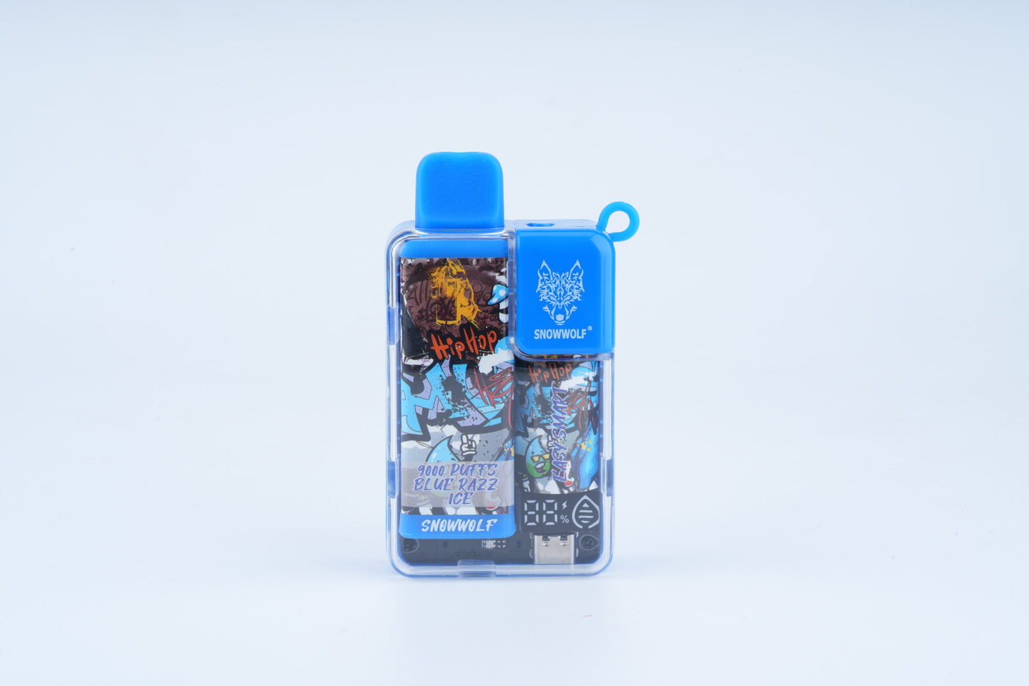 Snowwolf Easy Smart Disposable 9000 Puffs 18mL 50mg | MOQ 5 - Blue Razz Ice