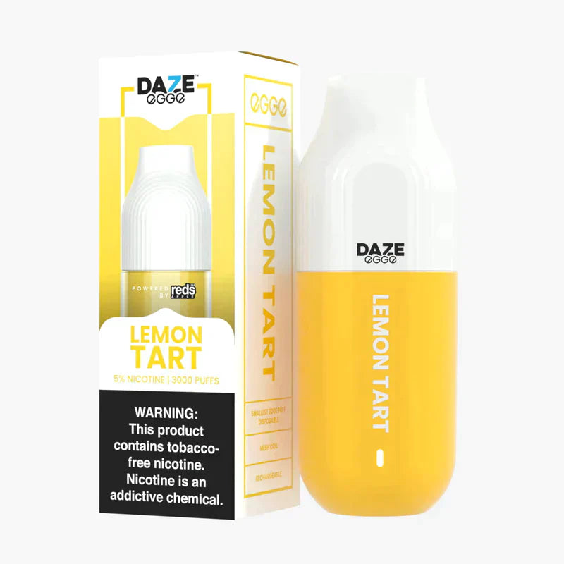 7Daze Egge Disposable 3000 Puffs 7mL 50mg | MOQ 10 Lemon Tart