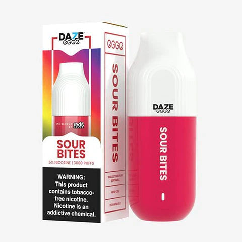 7Daze Egge Disposable 3000 Puffs 7mL 50mg | MOQ 10 Sour Bites