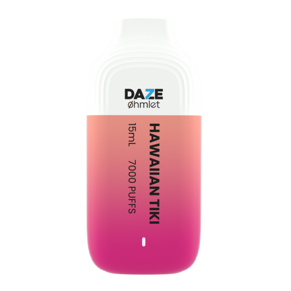 Daze OHMLET Disposable | 7000 Puffs | 15mL | 20Mg | MOQ 10 | Hawaiian Tiki