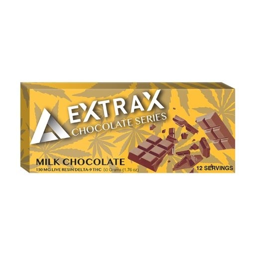 Delta ExtraX Delta-9 Live Resin Chocolate Bar