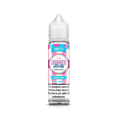 Dinner Lady TFN Series E-Liquid 60mL (Freebase) Bubblegum