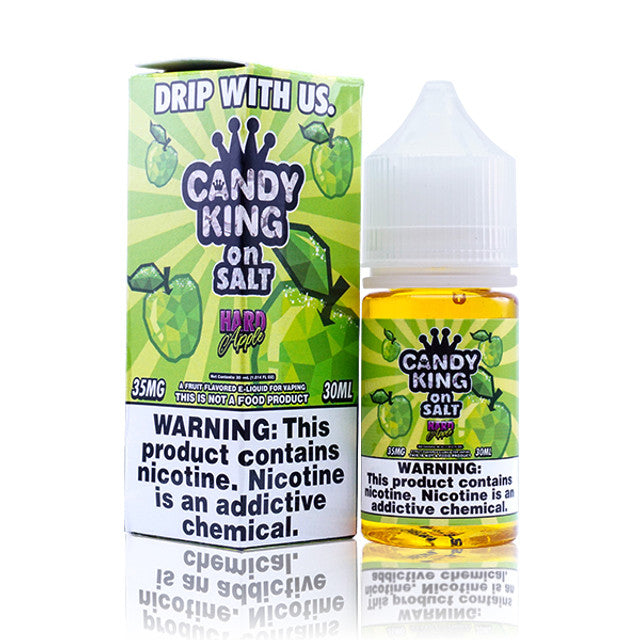 Candy King on Salt Series E-Liquid | 30mL | 35mg | Salt Nic | Hard Apple with Packaging