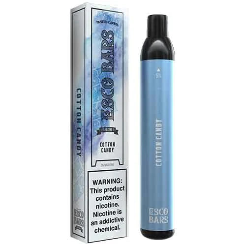 Esco Bars Mesh Disposable 2500 Puffs 6mL 50mg | MOQ 10 | Cotton Candy with Packaging