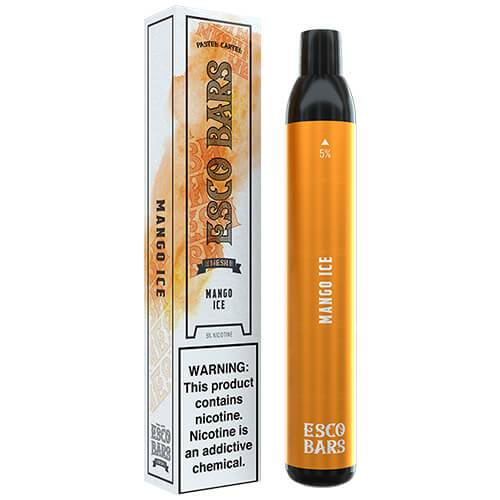 Esco Bars Mesh Disposable 2500 Puffs 6mL 50mg | MOQ 10 | Mango Ice with Packaging