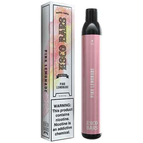 Esco Bars Mesh Disposable 2500 Puffs 6mL 50mg | MOQ 10 | Pink Lemonade with Packaging