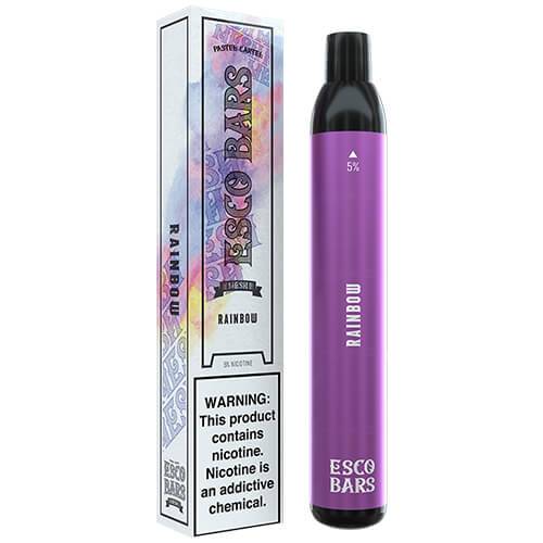 Esco Bars Mesh Disposable 2500 Puffs 6mL 50mg | MOQ 10 | Rainbow with Packaging