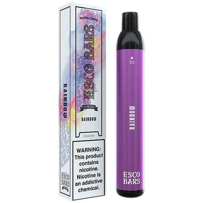 Esco Bars Mesh Disposable 2500 Puffs 6mL 50mg | MOQ 10 | Rainbow with Packaging
