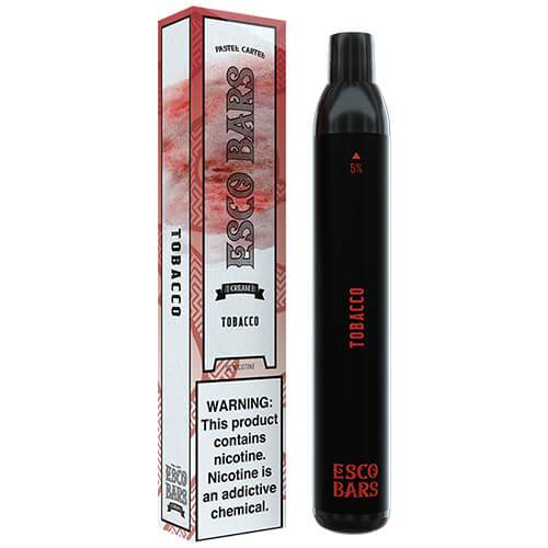 Esco Bars Mesh Disposable 2500 Puffs 6mL 50mg | MOQ 10 | Tobacco  with Packaging