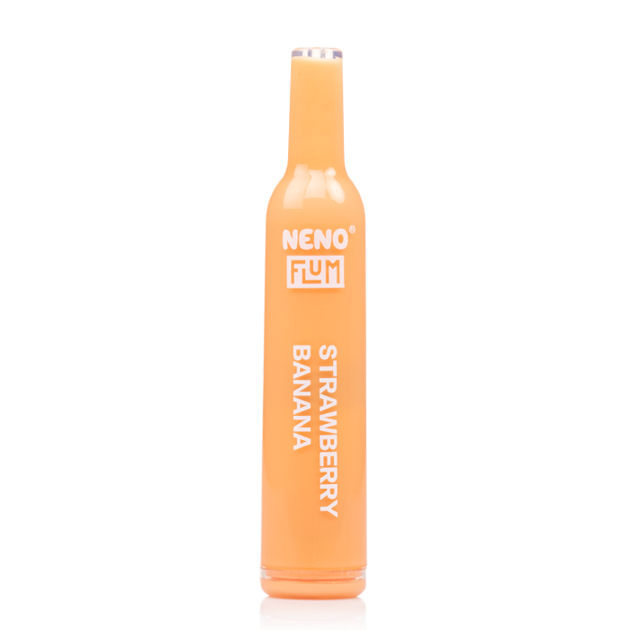 Flum Neno Disposable 600 Puffs 2mL 50mg | MOQ 10 | Strawberry Banana
